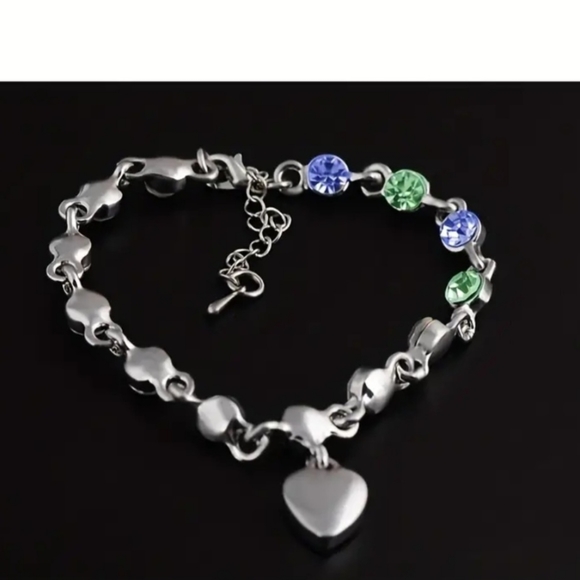 Heart of Ocean Crystal Bracelet - Picture 5 of 6